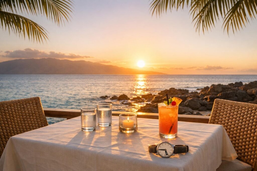Maui Sunset Dining: Reservation Timing Guide