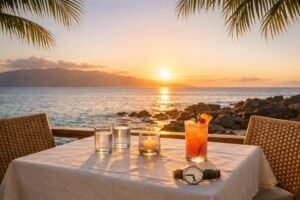 Maui Sunset Dining: Reservation Timing Guide
